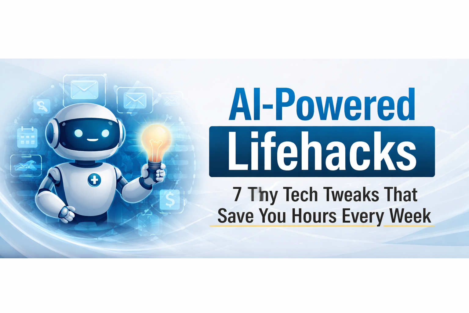 AI-Powered Lifehacks: 7 Tiny Tech Tweaks That Save You Hours Every Week