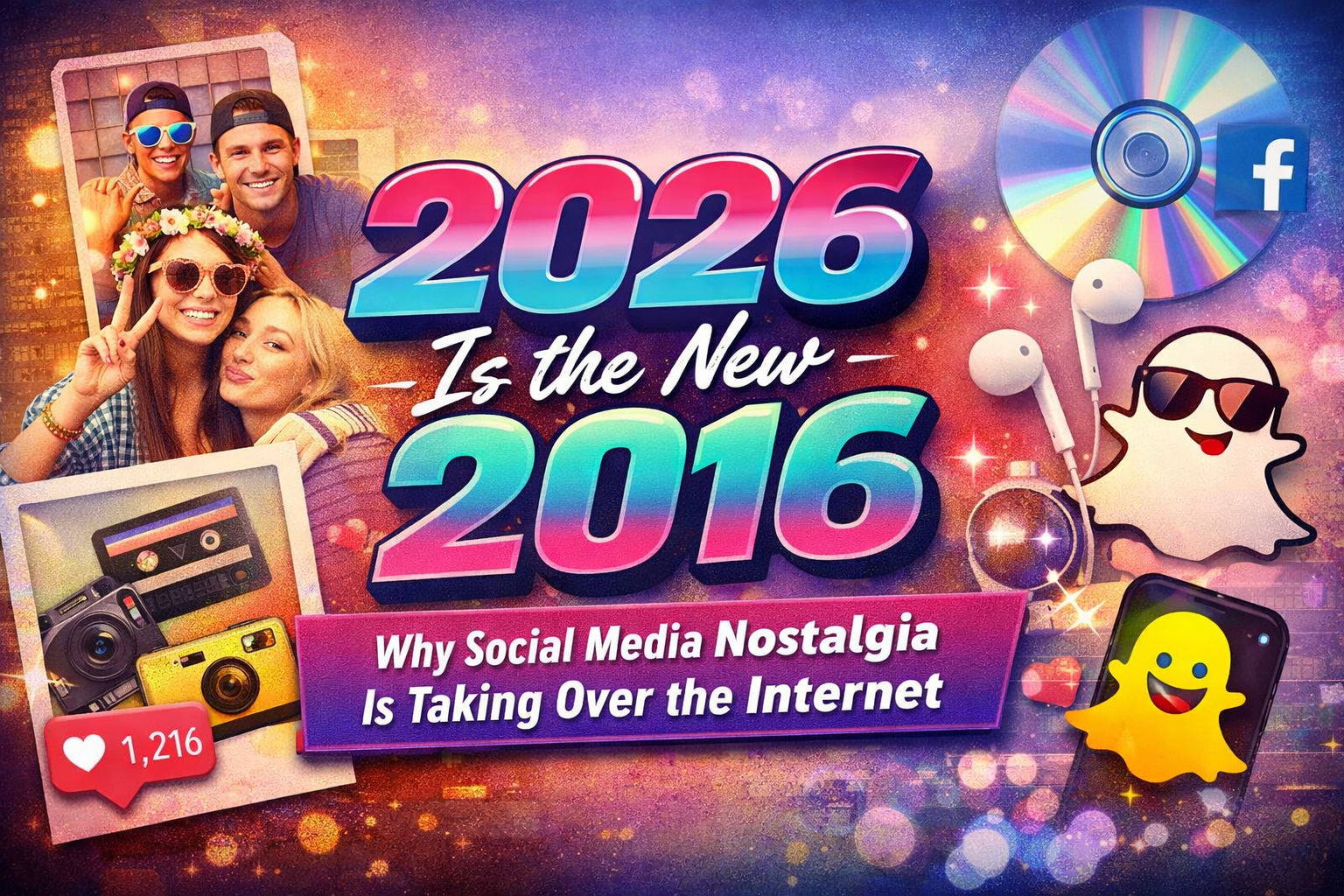 2026 Is the New 2016: Why Social Media Nostalgia Is Taking Over the Internet