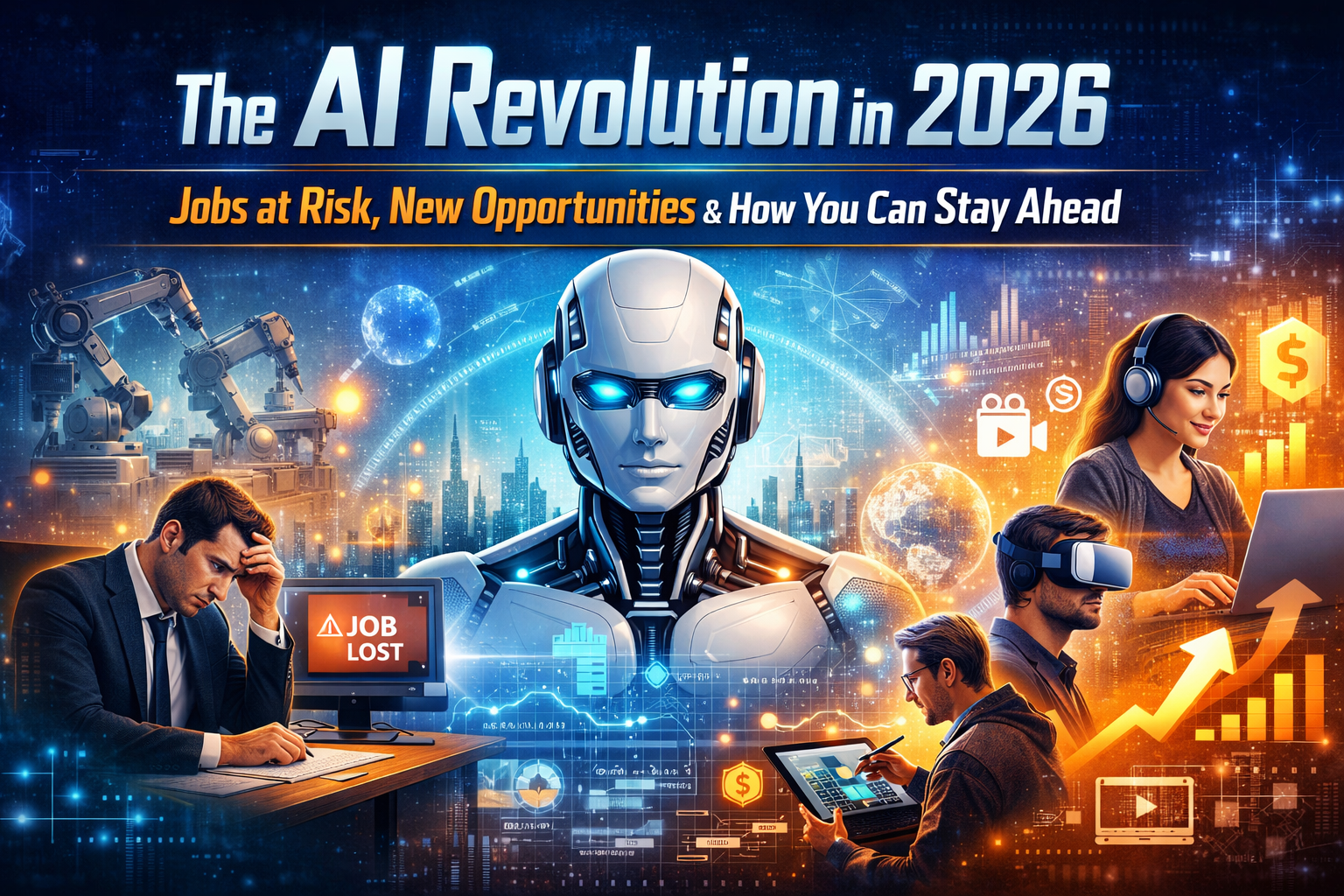 The AI Revolution in 2026: Jobs at Risk, New Opportunities, and How You Can Stay Ahead