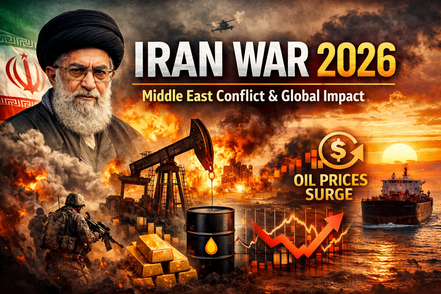 Iran War 2026: Middle East Conflict, Mojtaba Khamenei Leadership, Oil Price Surge & Global Impact