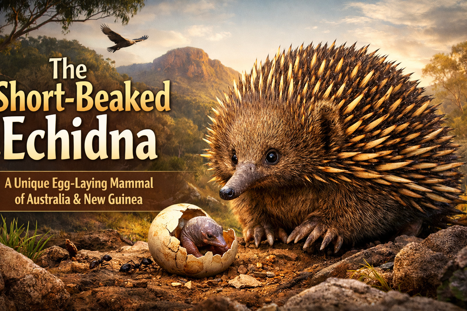 Short-Beaked Echidna: A Unique Egg-Laying Mammal of Australia and New Guinea